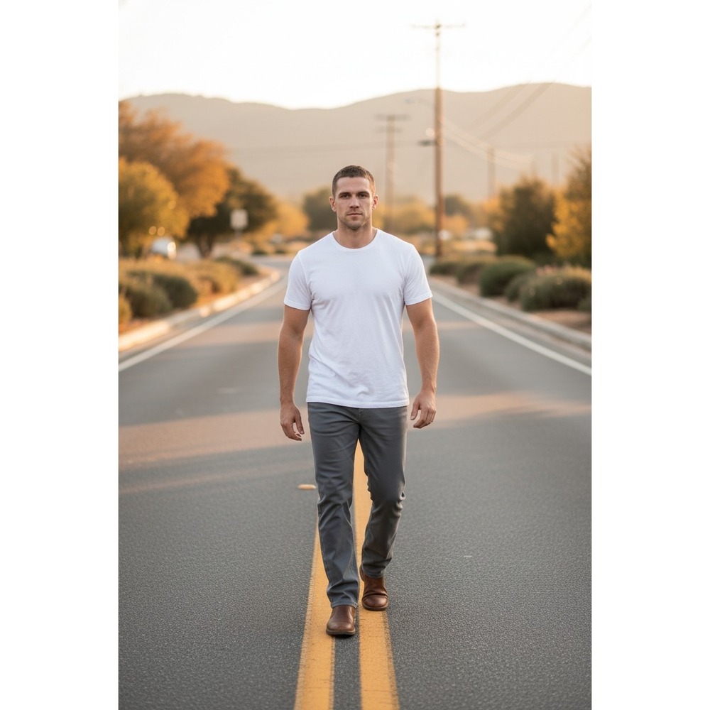 Carhartt Men's 38 x 34 Relaxed Fit Rugged Flex Gray Canvas Work Pants